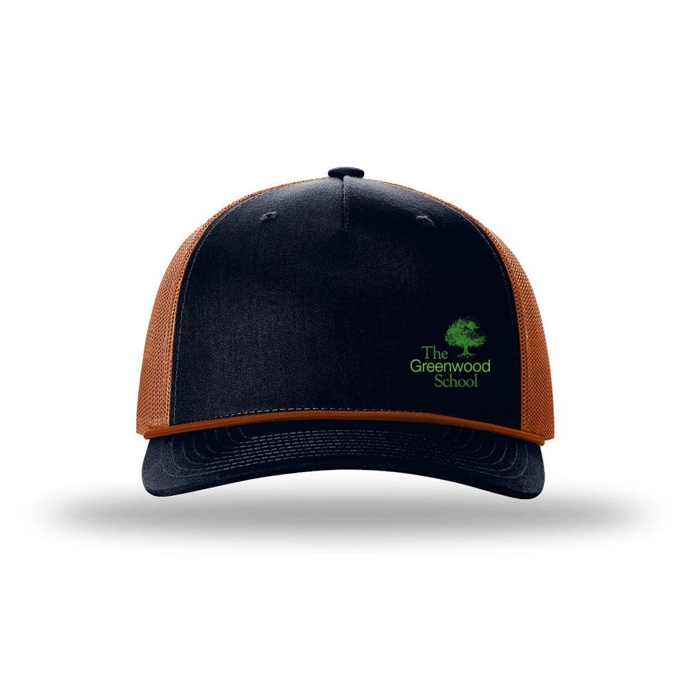 Richardson | Five-Panel Trucker Hat with Rope (Greenwood)