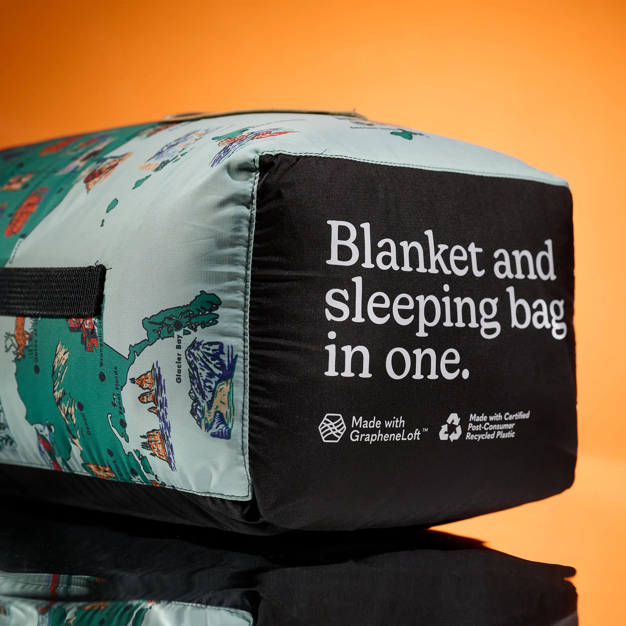 Nomadix | Graphene Puffer Blanket: National Parks and Monuments Map