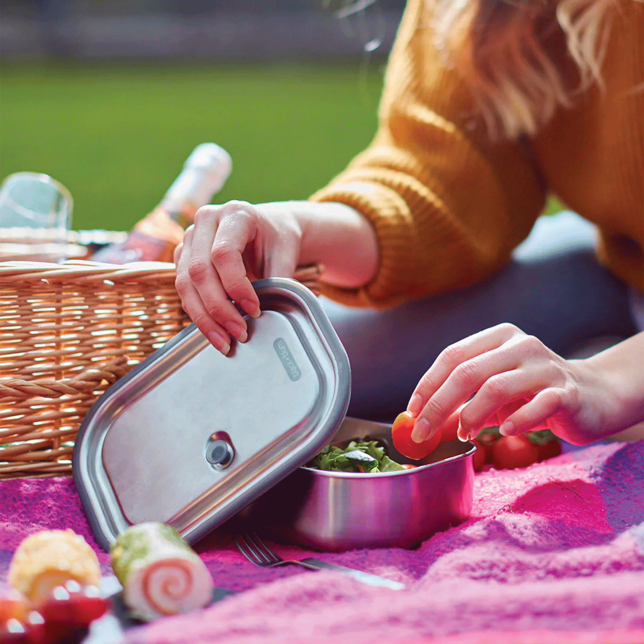 Black+Blum | Large Stainless Steel Lunch Box