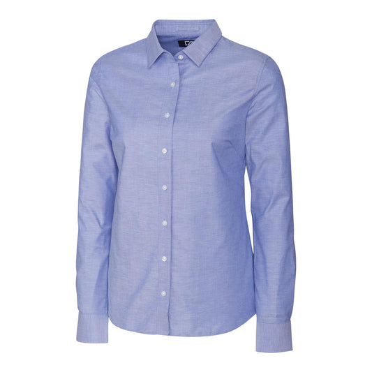 Cutter & Buck | Women's Stretch Oxford Long Sleeve Dress Shirt