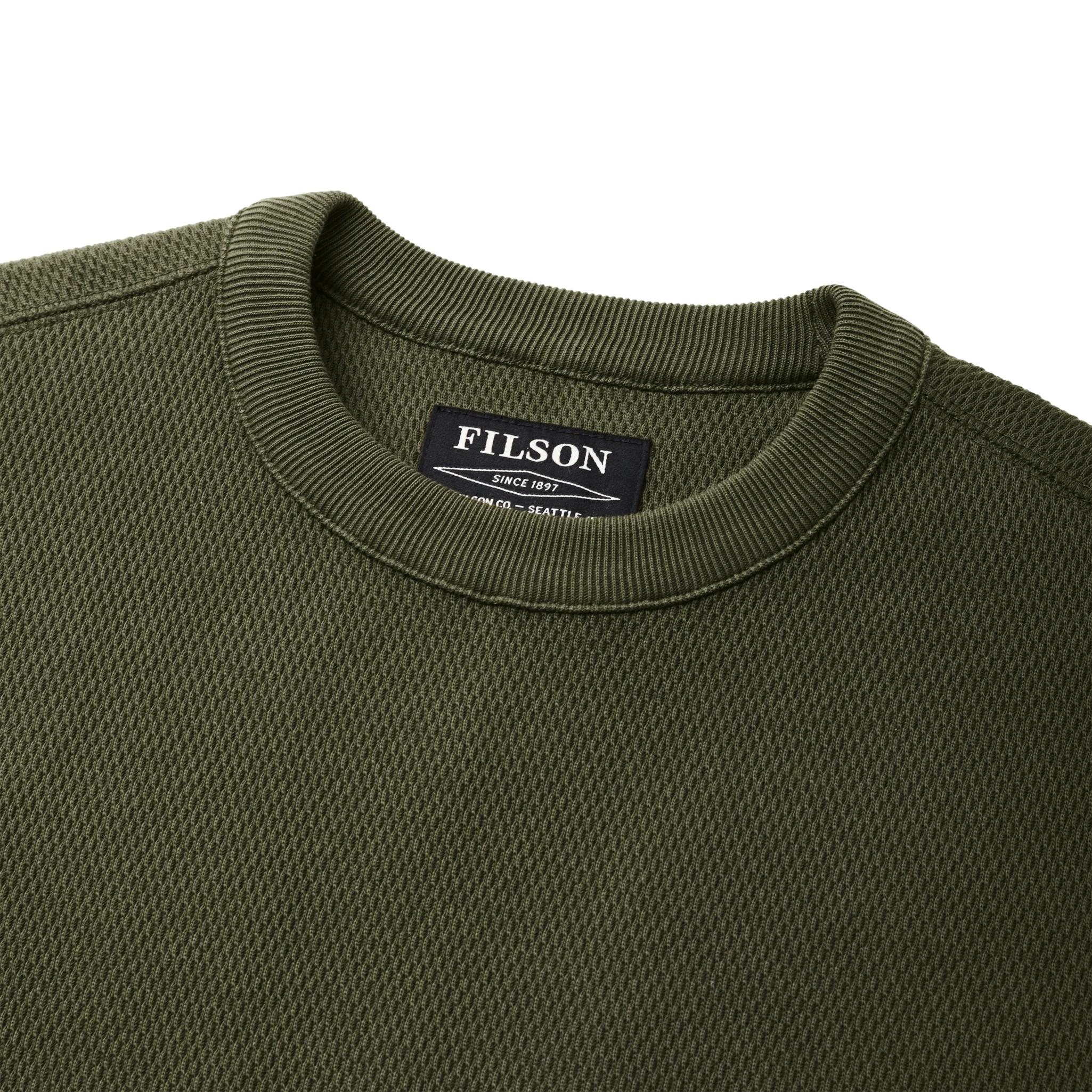 Filson | Waffle Knit Thermal Crewneck