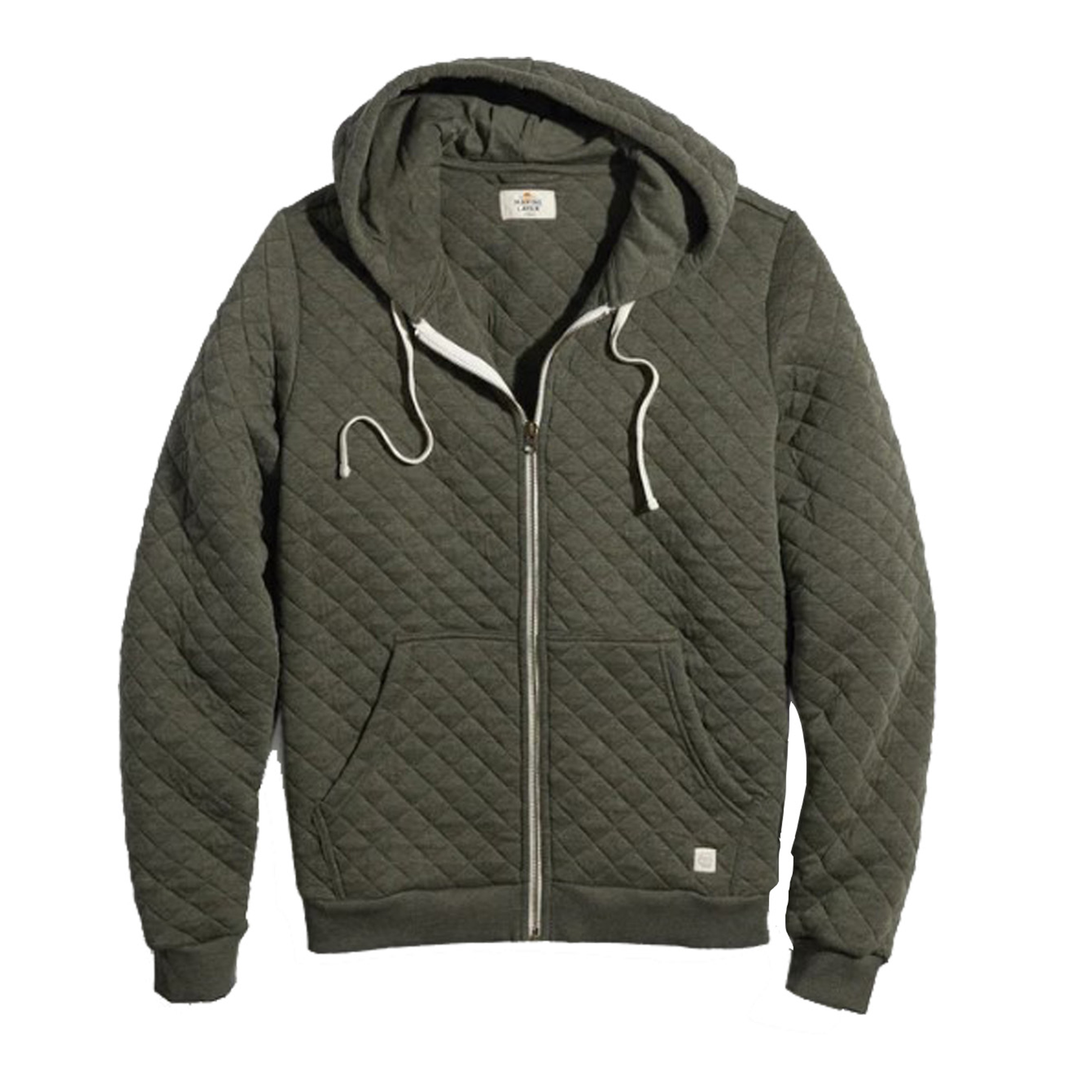 Marine Layer Men s Corbet Quilted Full Zip Hoodie