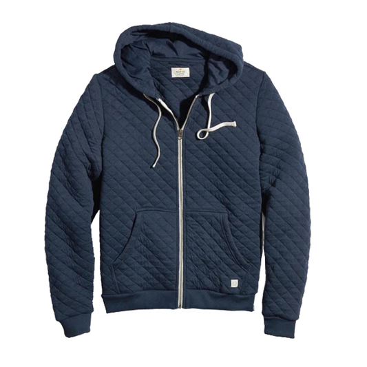 Marine Layer | Men's Corbet Quilted Full Zip Hoodie