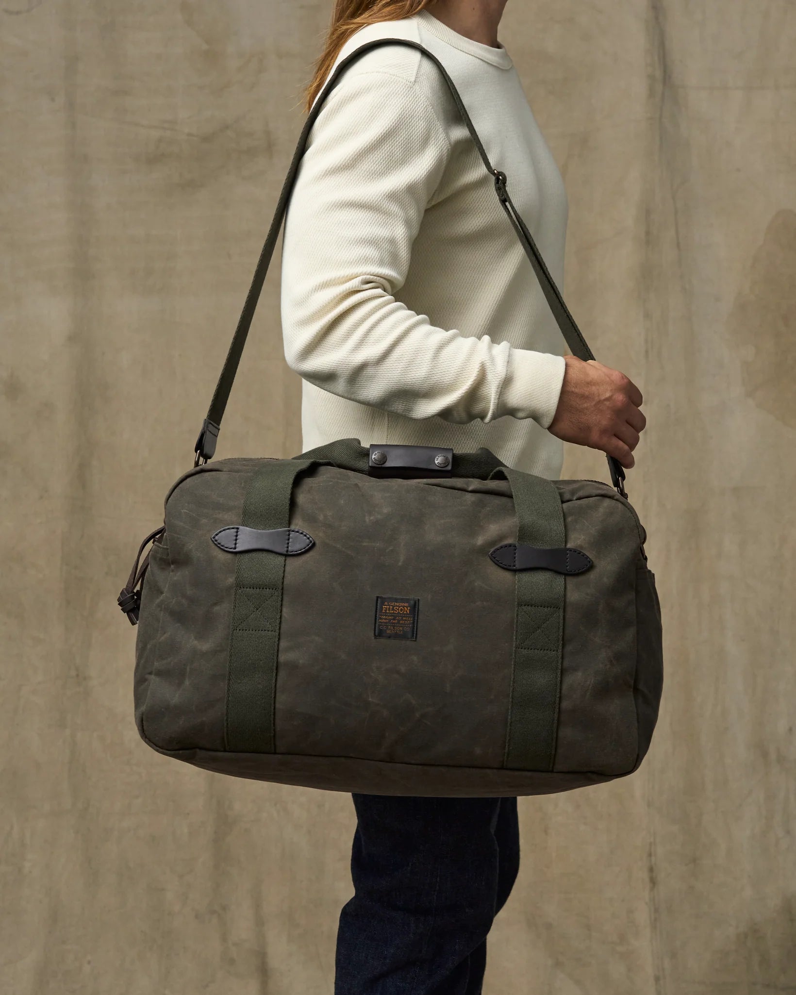 Filson | Medium Tin Cloth Duffle Bag