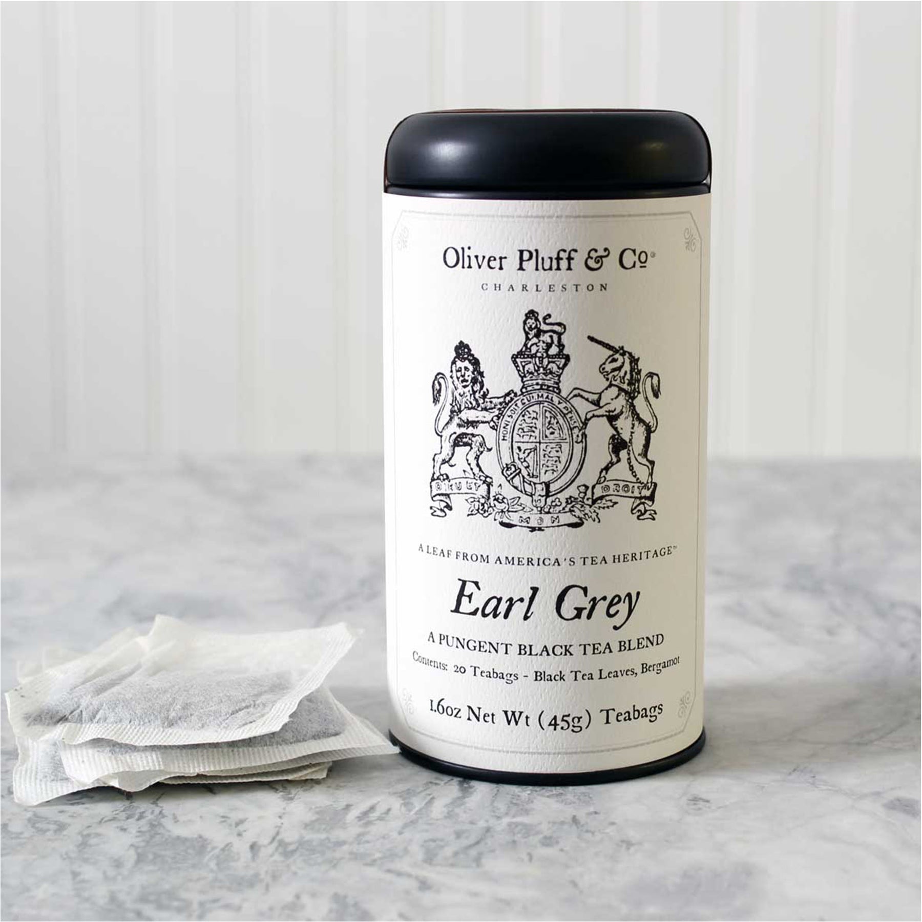 Oliver Pluff & Co. | Earl Grey - Teabags In Signature Tea Tin