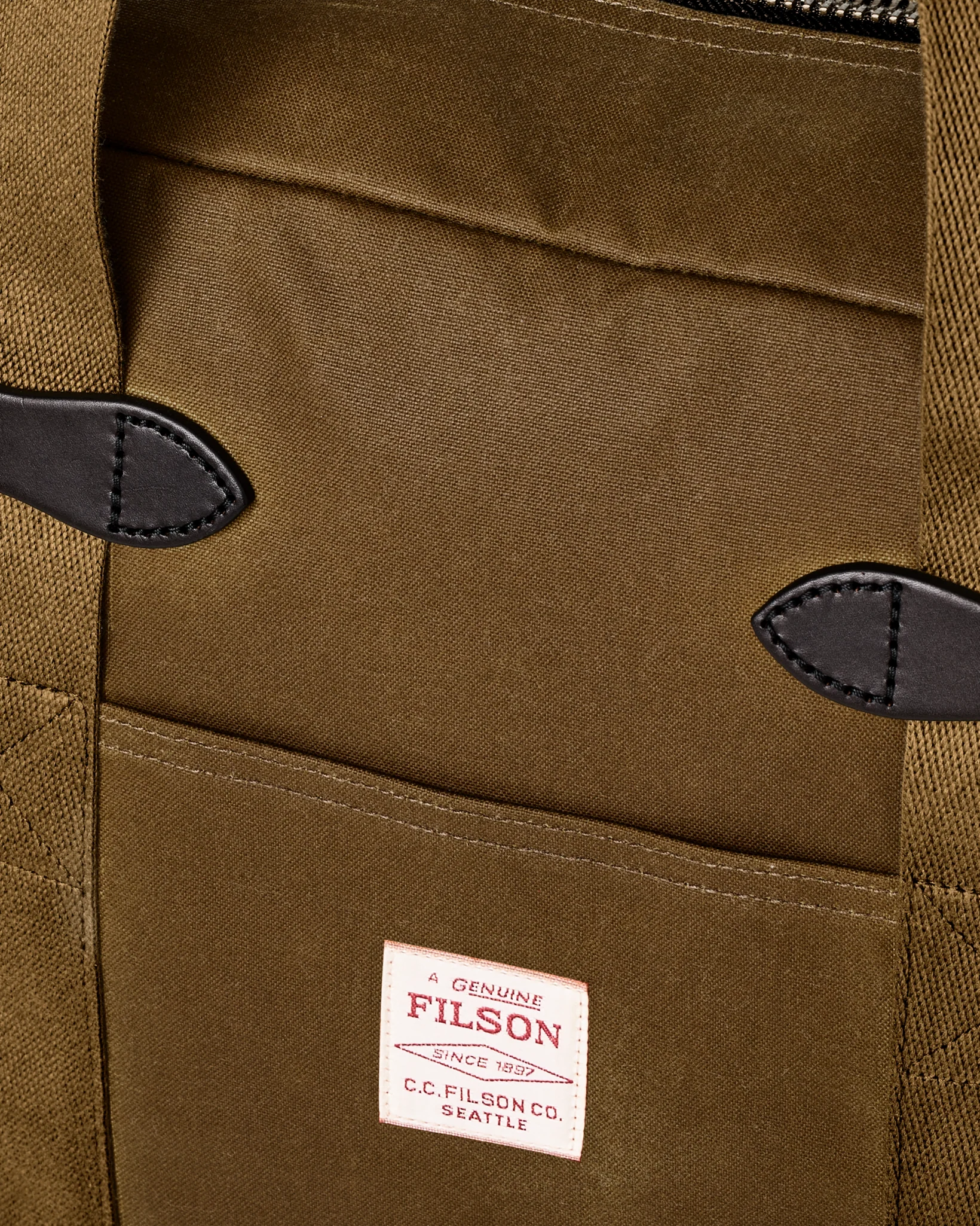 Filson | Tin Cloth Zipper Tote Bag