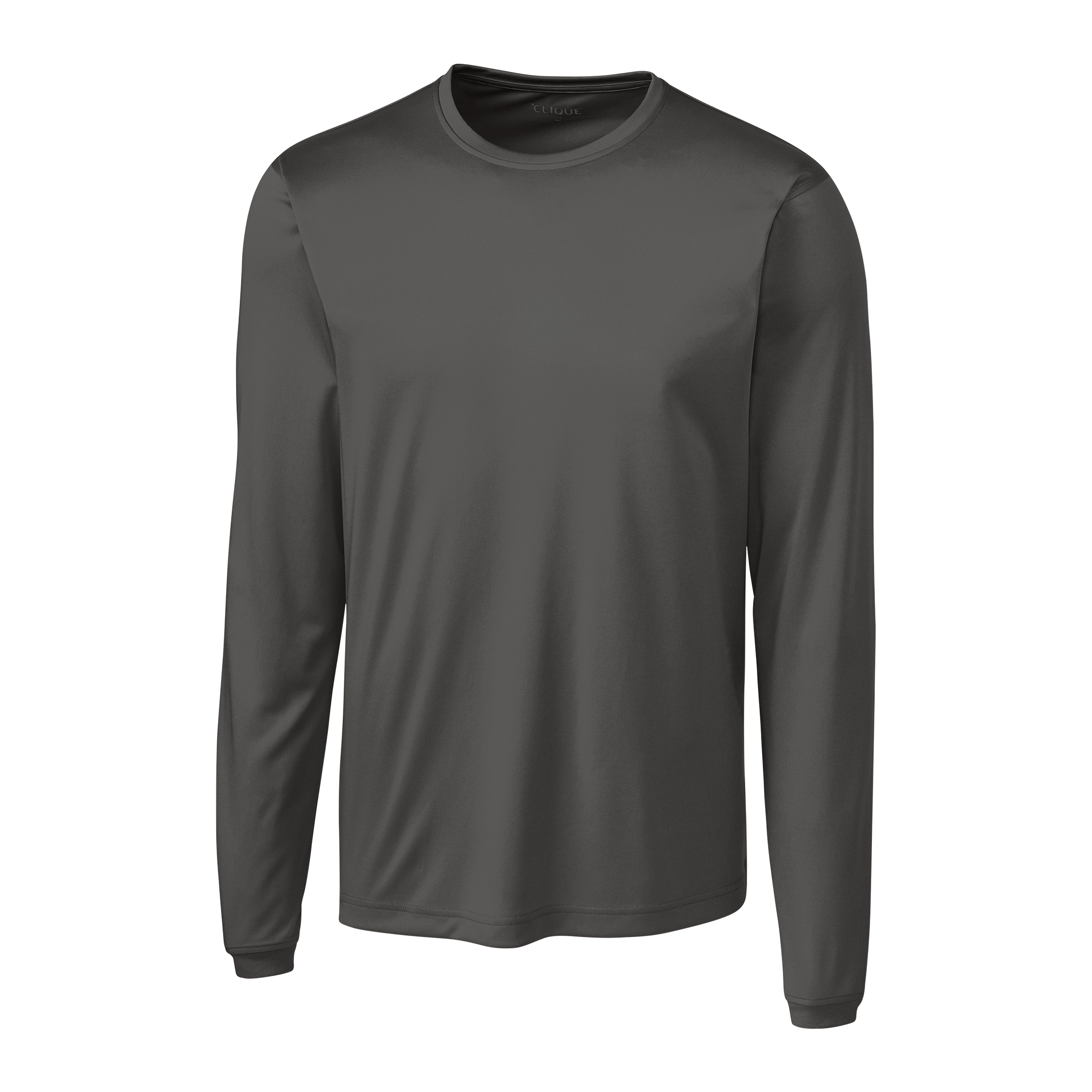 Clique | Men's Clique Spin Solution-dyed Performance Jersey Long Sleeve Tee