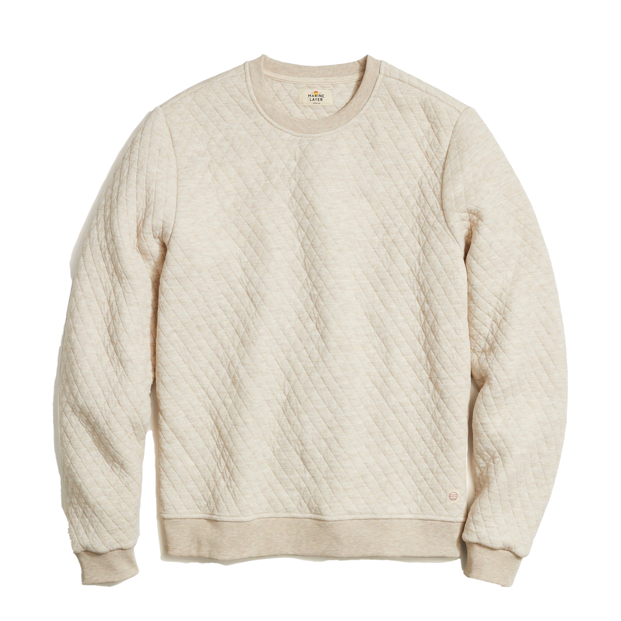 Marine Layer | Men's Corbet Quilted Crewneck