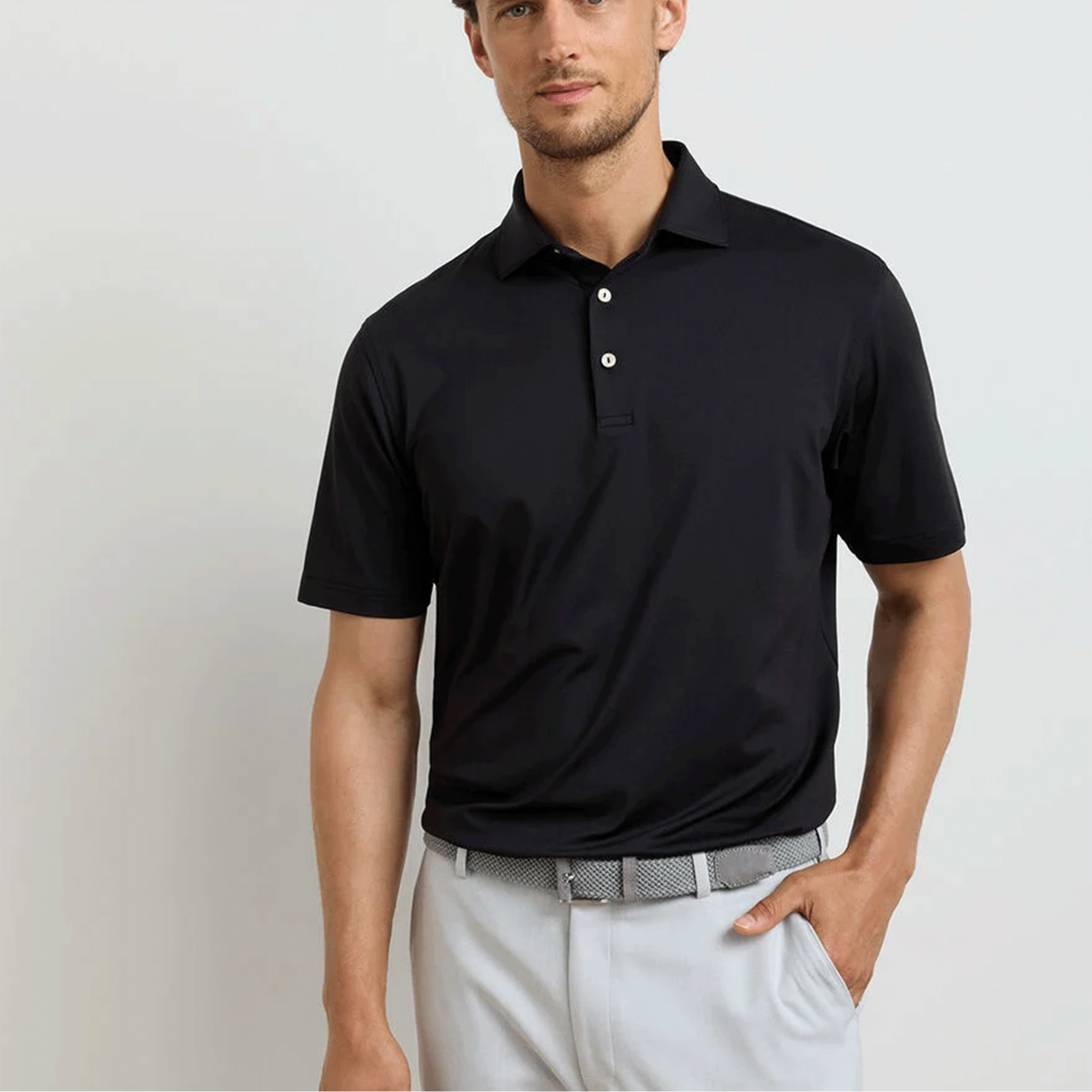 Peter Millar | Men's Solid Performance Jersey Polo