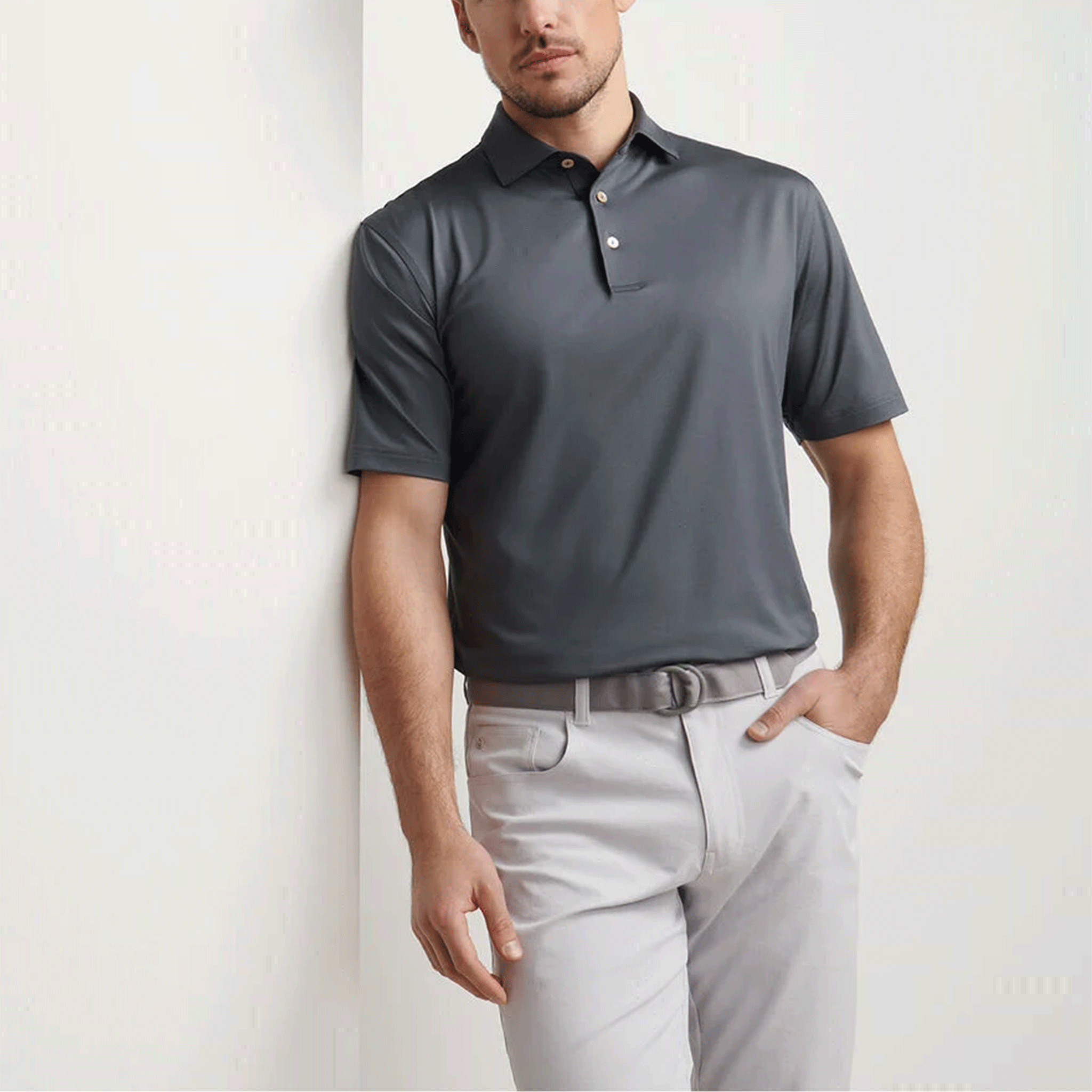 Peter Millar | Men's Solid Performance Jersey Polo