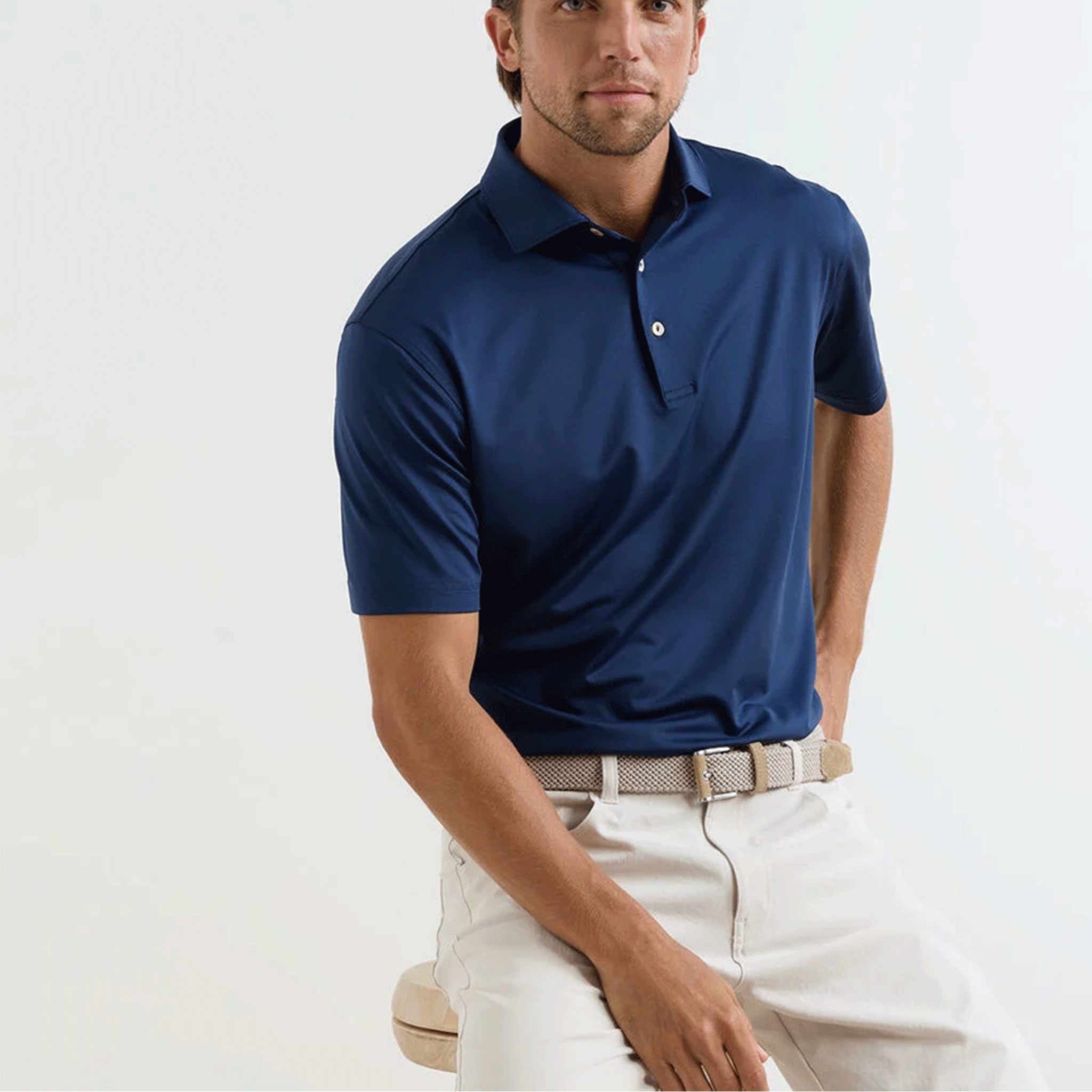 Peter Millar | Men's Solid Performance Jersey Polo