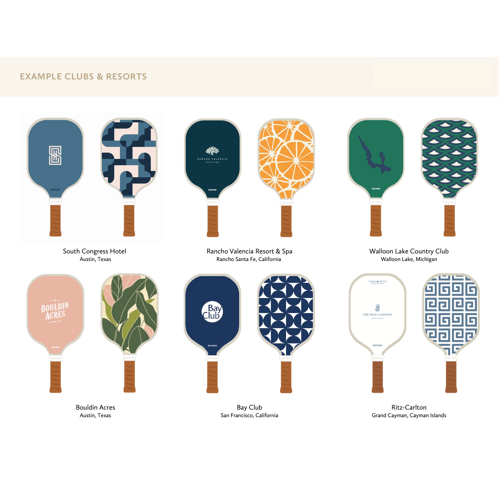 Recess Pickleball | Classic Pickleball Paddles