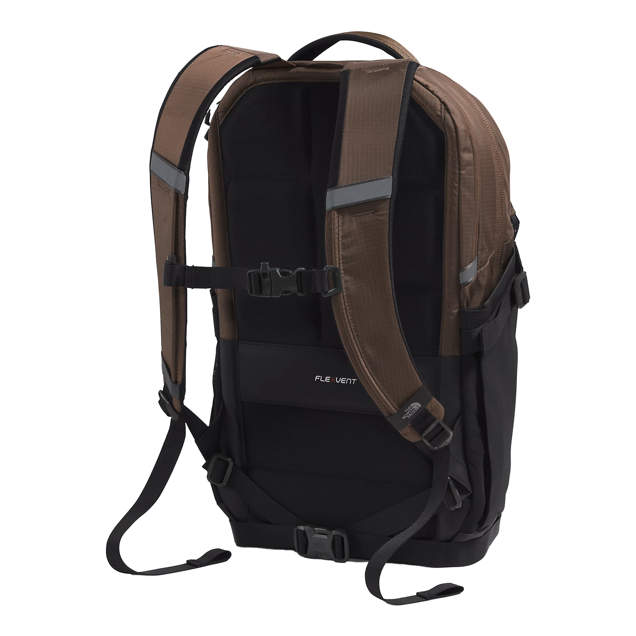 brown plaid north face backpack The North Face