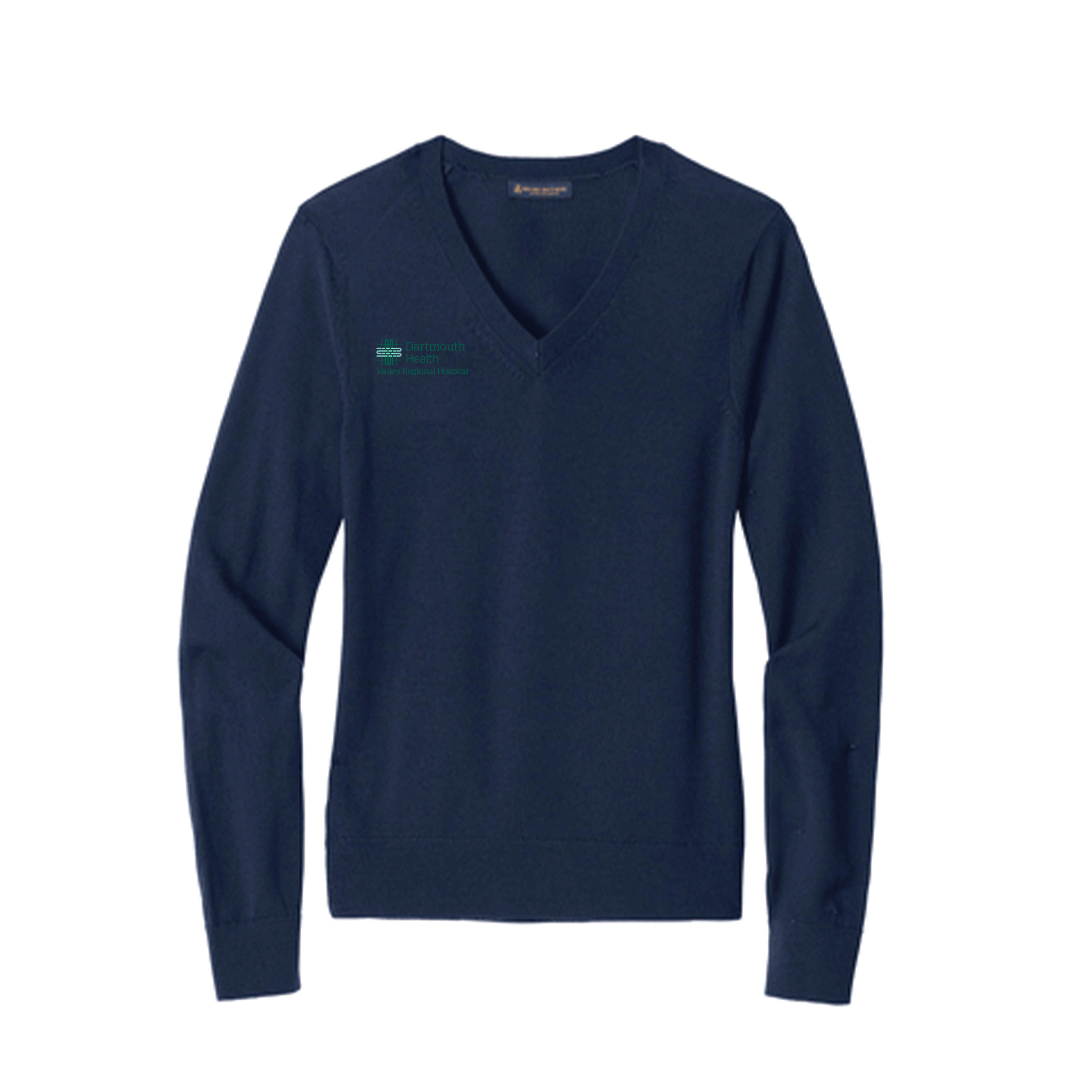Brooks Brothers | Women's Washable Merino V-Neck Sweater (VRH)