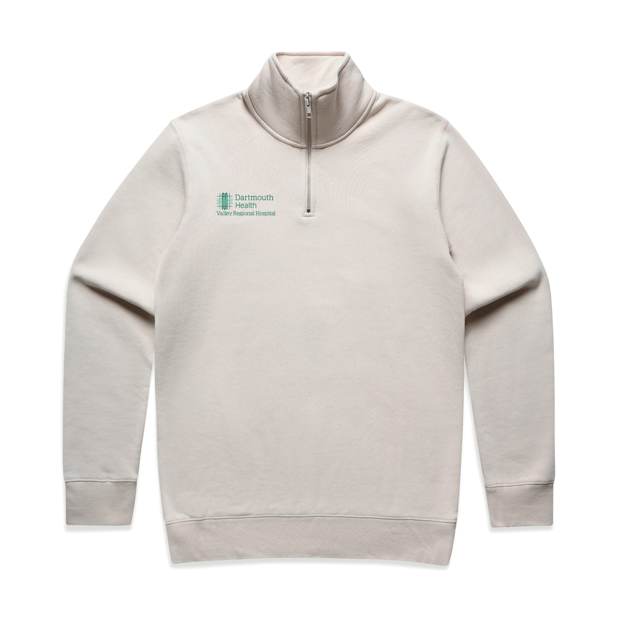 As Colour | Men's Stencil Half Zip Crew (VRH)