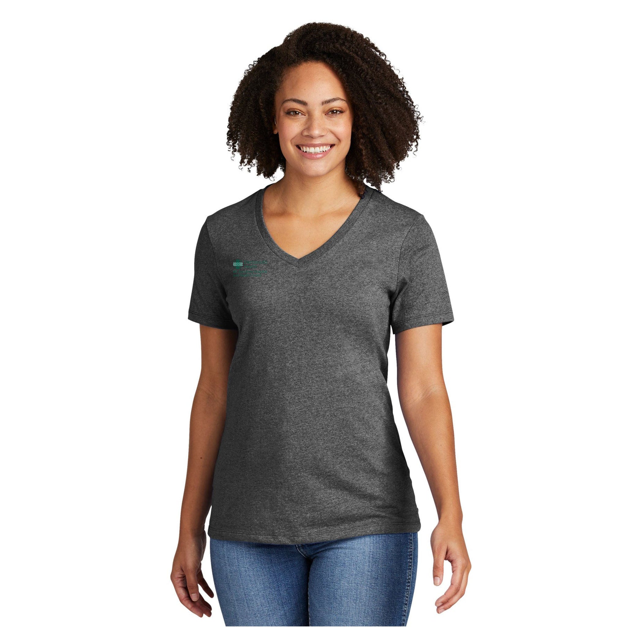 Allmade | Women's Recycled Blend V-Neck Tee (MAHHC)