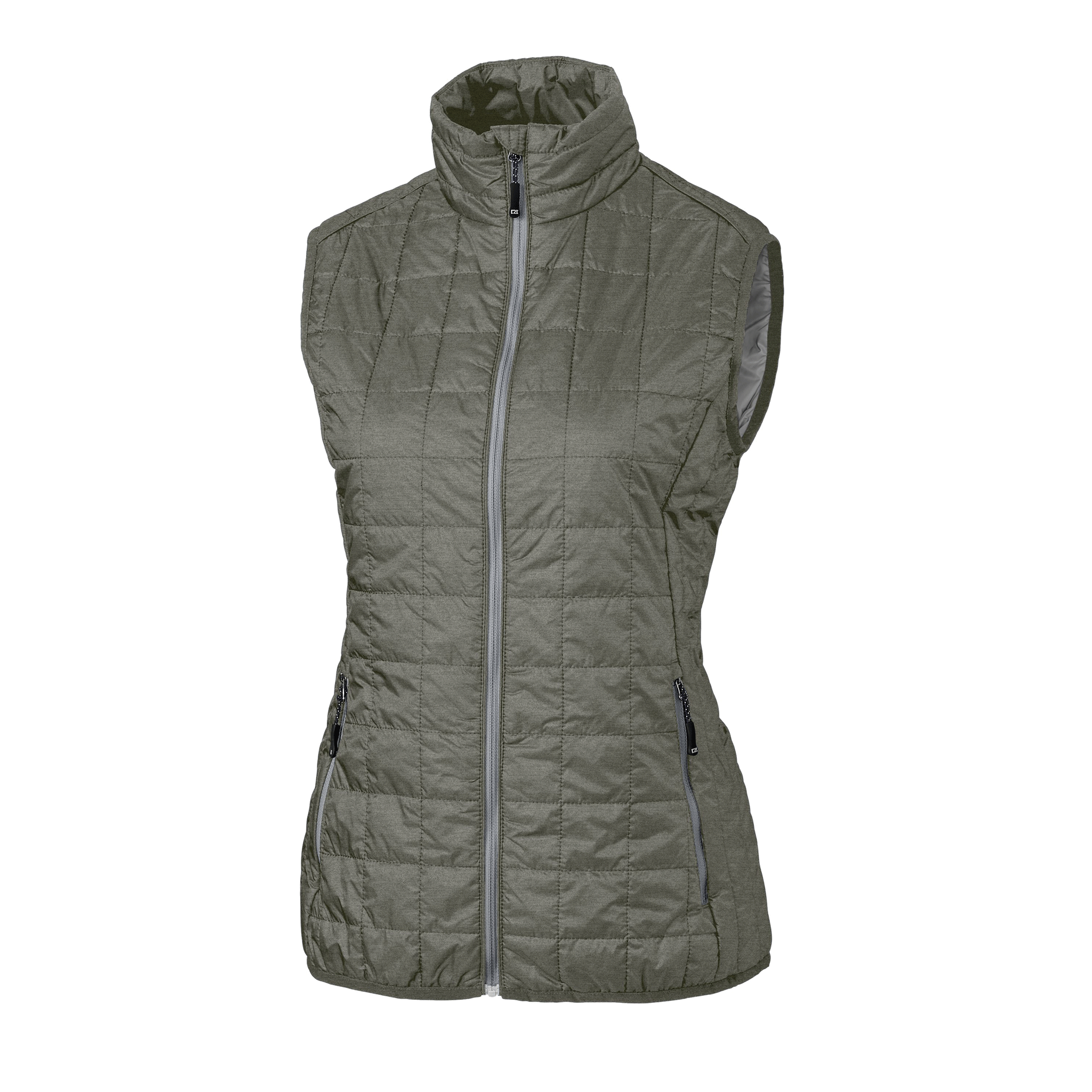 Cutter & Buck | Women's Rainier PrimaLoft®  Eco Insulated Full Zip Puffer Vest