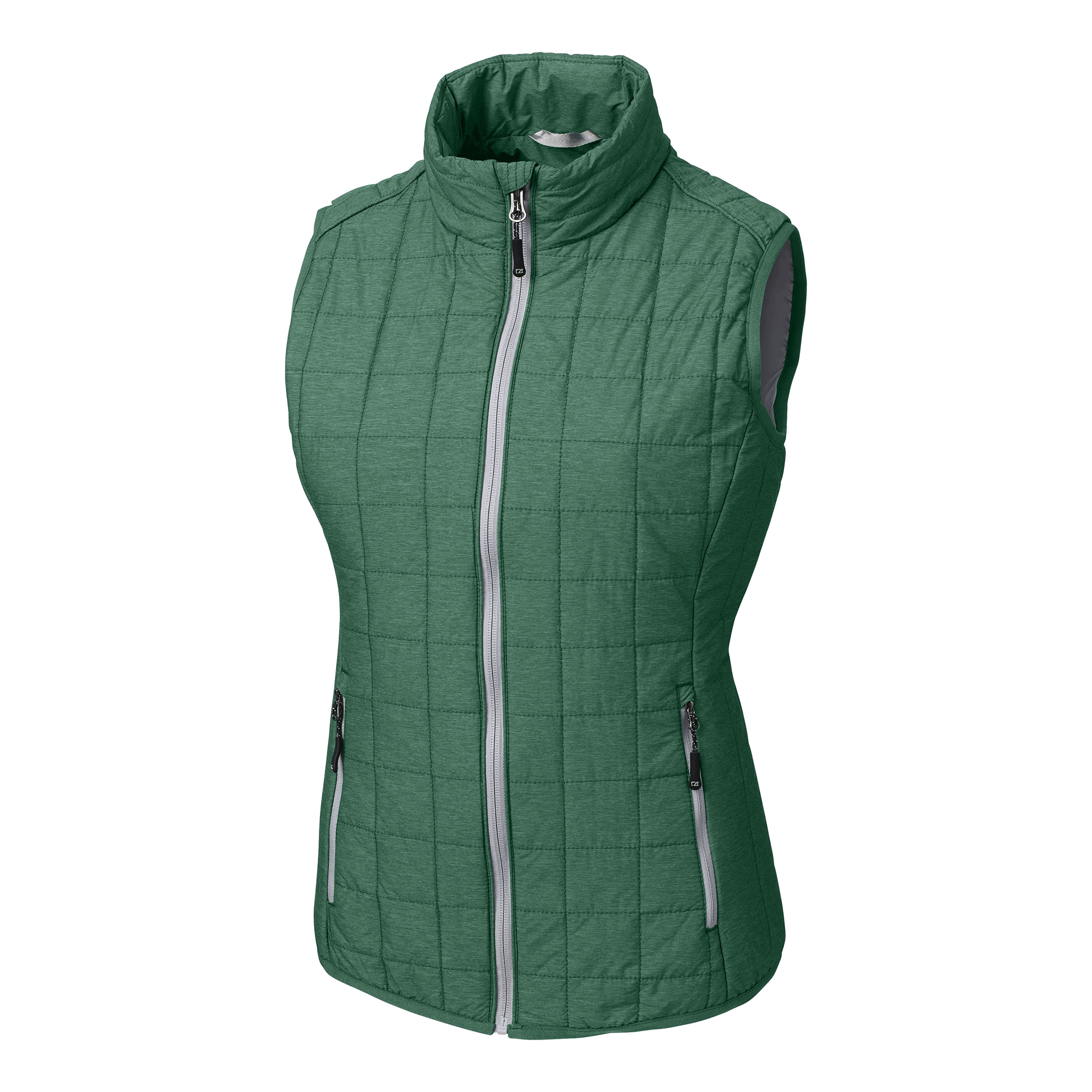 Cutter & Buck | Women's Rainier PrimaLoft®  Eco Insulated Full Zip Puffer Vest