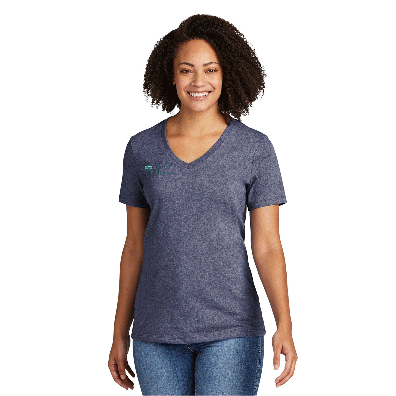 Allmade | Women's Recycled Blend V-Neck Tee (VRH)