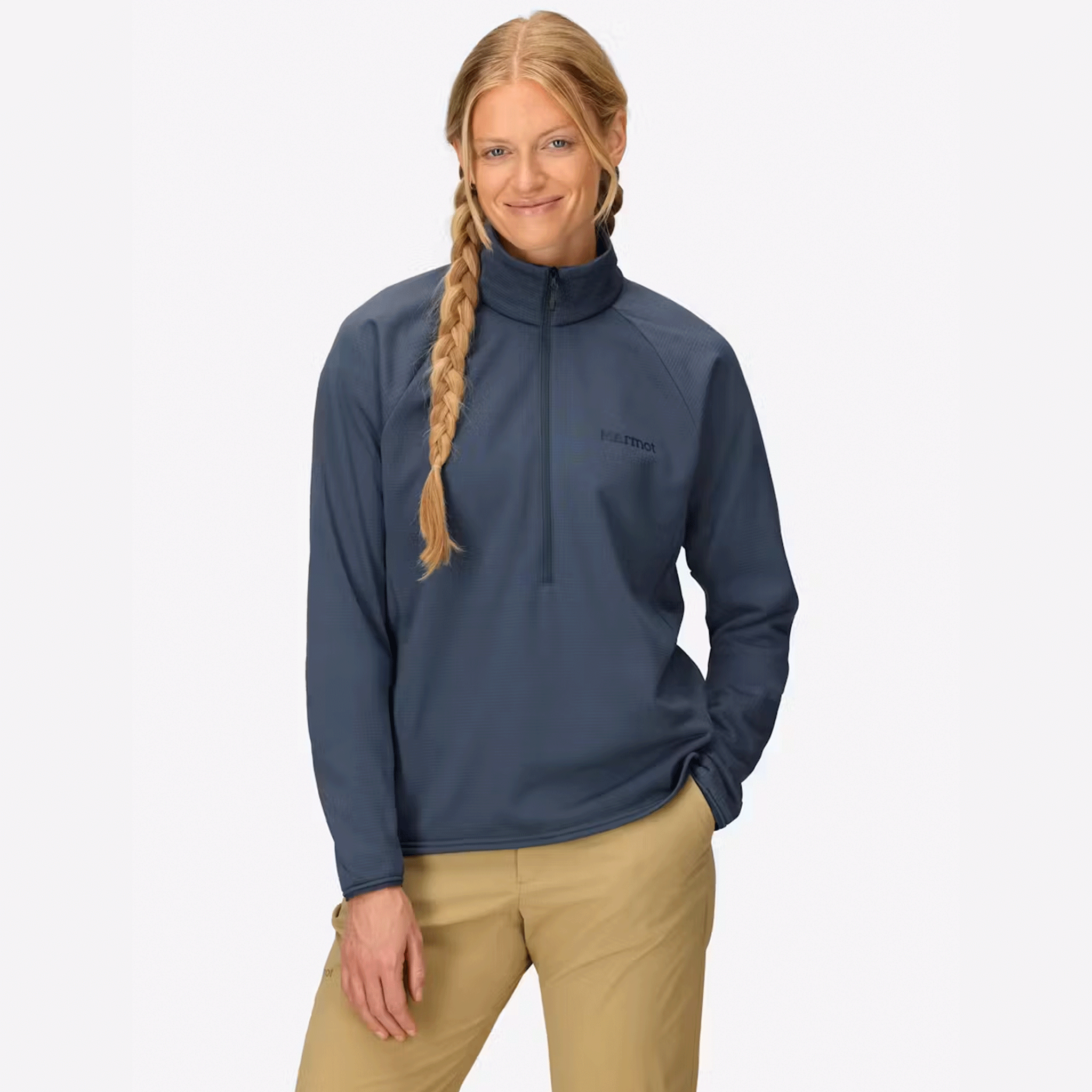 Marmot | Women's Leconte Tech Grid Fleece Half-Zip