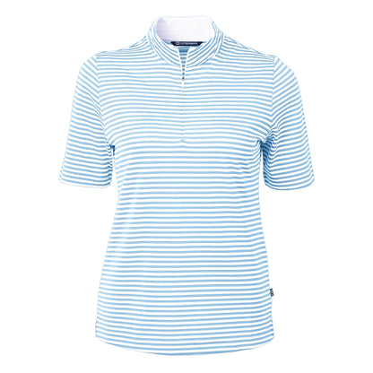 Cutter & Buck | Women's Virtue Eco Pique Stripe Recycled Polo