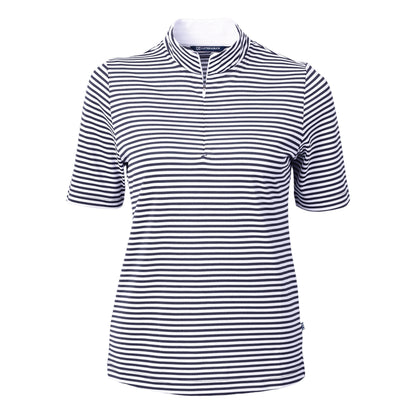 Cutter & Buck | Women's Virtue Eco Pique Stripe Recycled Polo