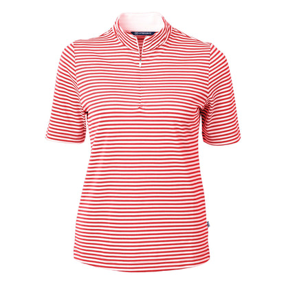 Cutter & Buck | Women's Virtue Eco Pique Stripe Recycled Polo