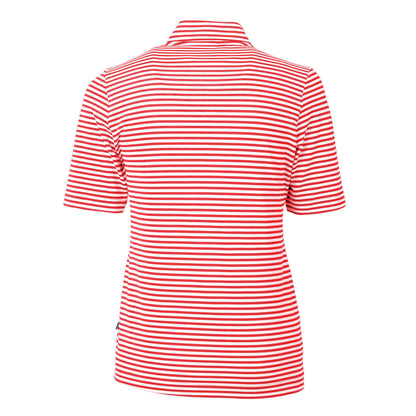 Cutter & Buck | Women's Virtue Eco Pique Stripe Recycled Polo