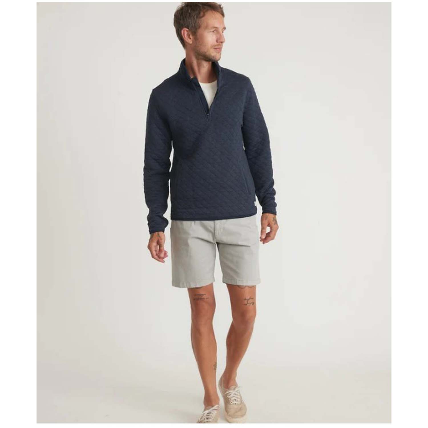 Marine Layer | Men's Corbet Quarter Zip Jacket